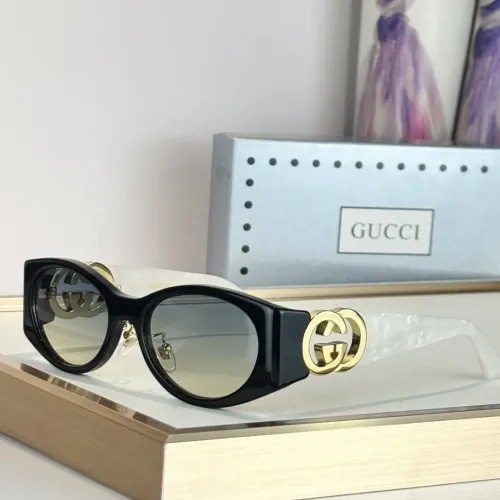 Gucci AAA Quality Sunglasses #1423208 $60.00 USD, Wholesale Replica Gucci AAA Quality Sunglasses