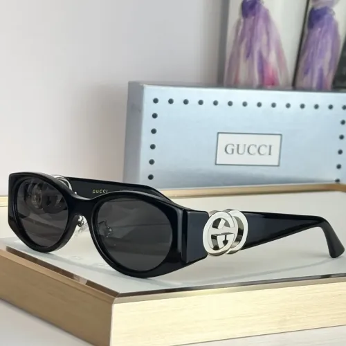 Gucci AAA Quality Sunglasses #1423210 $60.00 USD, Wholesale Replica Gucci AAA Quality Sunglasses