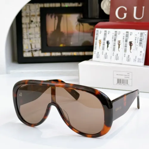 Gucci AAA Quality Sunglasses #1423214 $60.00 USD, Wholesale Replica Gucci AAA Quality Sunglasses