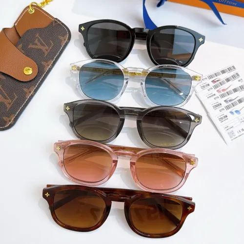 Replica Louis Vuitton AAA Quality Sunglasses #1423248 $60.00 USD for Wholesale