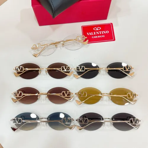 Replica Valentino AAA Quality Sunglasses #1423268 $60.00 USD for Wholesale