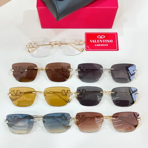Replica Valentino AAA Quality Sunglasses #1423278 $60.00 USD for Wholesale