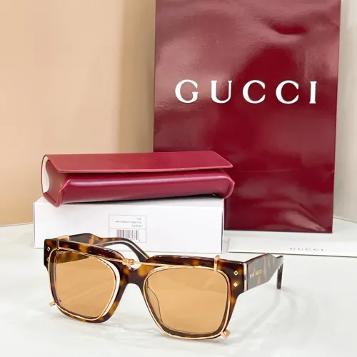 Gucci AAA Quality Sunglasses #1423338 $72.00 USD, Wholesale Replica Gucci AAA Quality Sunglasses