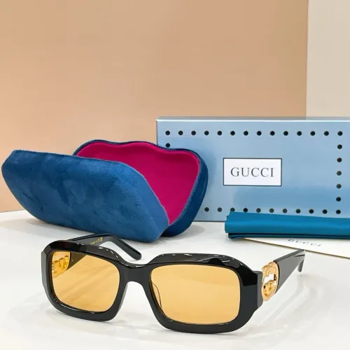 Gucci AAA Quality Sunglasses #1423346 $60.00 USD, Wholesale Replica Gucci AAA Quality Sunglasses
