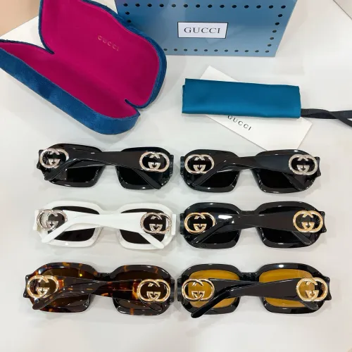 Replica Gucci AAA Quality Sunglasses #1423346 $60.00 USD for Wholesale