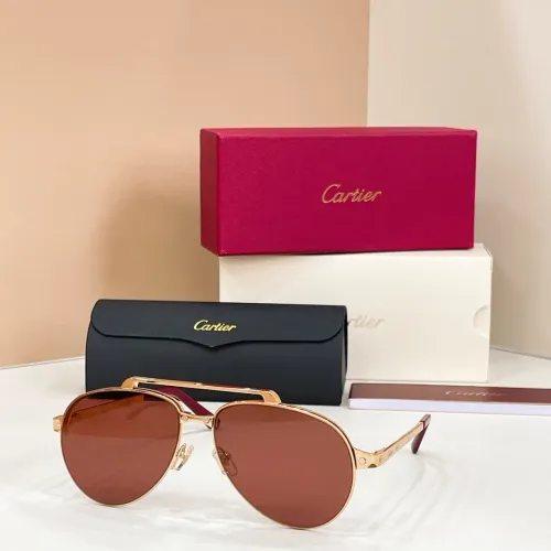 Cartier AAA Quality Sunglassess #1423378 $60.00 USD, Wholesale Replica Cartier AAA Quality Sunglassess
