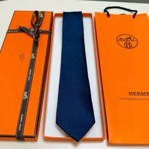 Replica Hermes Necktie #1423421 $34.00 USD for Wholesale