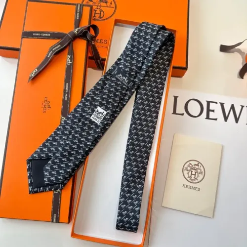 Replica Hermes Necktie #1423424 $34.00 USD for Wholesale