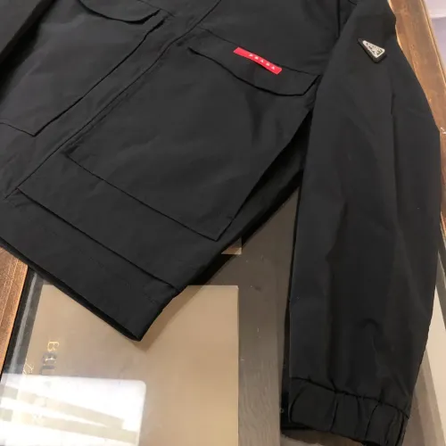 Replica Prada Jackets Long Sleeved For Men #1423434 $85.00 USD for Wholesale