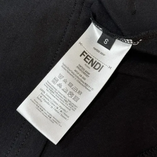 Replica Fendi T-Shirts Short Sleeved For Unisex #1423446 $32.00 USD for Wholesale