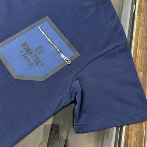Replica Fendi T-Shirts Short Sleeved For Unisex #1423448 $32.00 USD for Wholesale