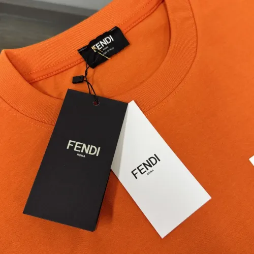 Replica Fendi T-Shirts Short Sleeved For Unisex #1423457 $32.00 USD for Wholesale