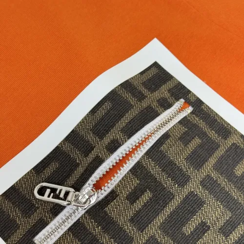 Replica Fendi T-Shirts Short Sleeved For Unisex #1423457 $32.00 USD for Wholesale