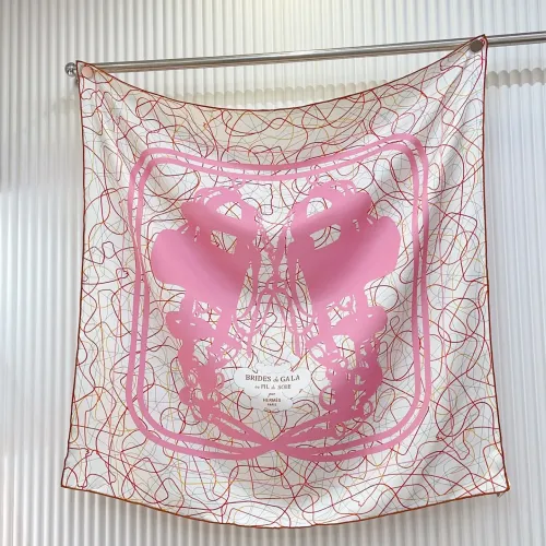 Hermes Silk Squares #1423625 $64.00 USD, Wholesale Replica Hermes Scarf