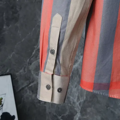 Replica Burberry Shirts Long Sleeved For Men #1423658 $38.00 USD for Wholesale