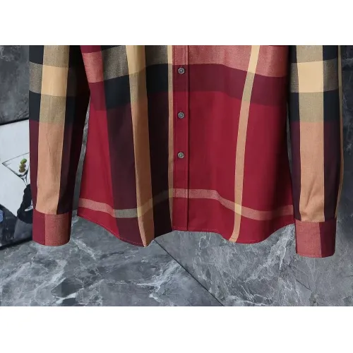 Replica Burberry Shirts Long Sleeved For Men #1423659 $38.00 USD for Wholesale