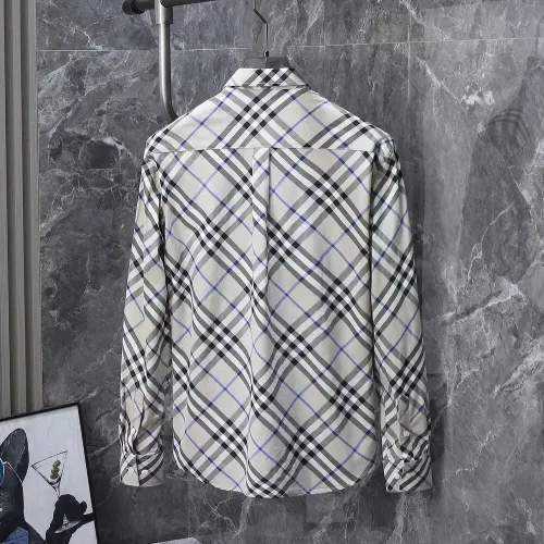 Replica Burberry Shirts Long Sleeved For Men #1423661 $42.00 USD for Wholesale