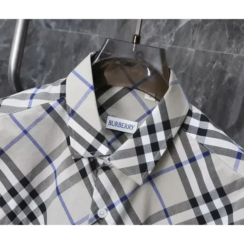 Replica Burberry Shirts Long Sleeved For Men #1423661 $42.00 USD for Wholesale