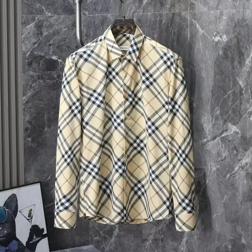 Burberry Shirts Long Sleeved For Men #1423662 $42.00 USD, Wholesale Replica Burberry Shirts