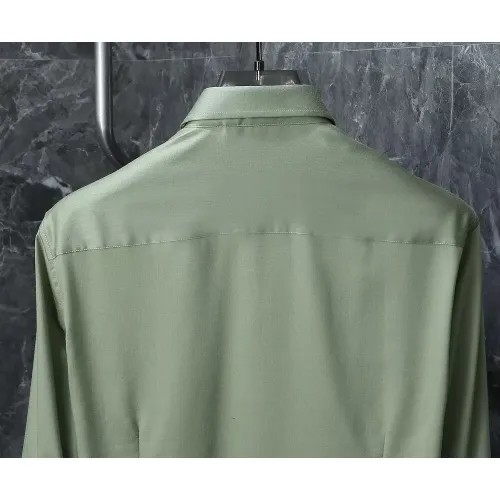Replica Burberry Shirts Long Sleeved For Men #1423667 $40.00 USD for Wholesale