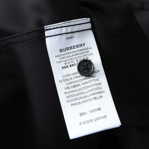 Replica Burberry Shirts Long Sleeved For Men #1423685 $40.00 USD for Wholesale
