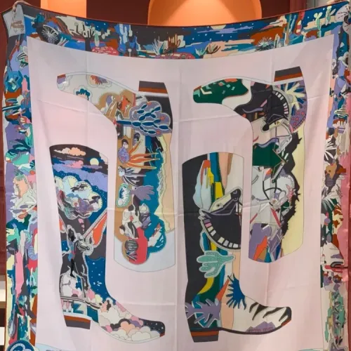 Hermes Silk Squares #1423692 $85.00 USD, Wholesale Replica Hermes Scarf
