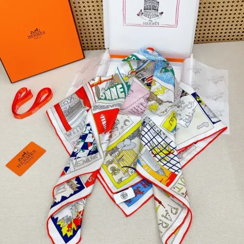 Replica Hermes Silk Squares #1423694 $64.00 USD for Wholesale