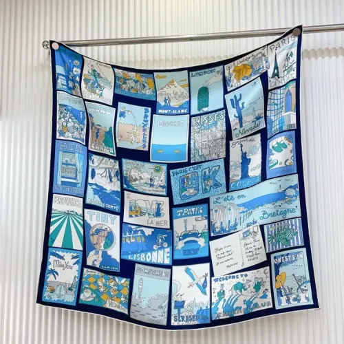 Hermes Silk Squares #1423696 $64.00 USD, Wholesale Replica Hermes Scarf