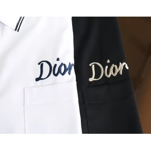 Replica Christian Dior Shirts Short Sleeved For Men #1423711 $38.00 USD for Wholesale