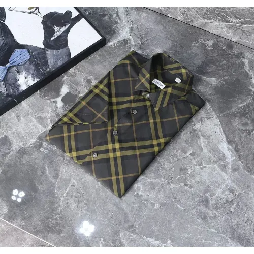 Replica Burberry Shirts Short Sleeved For Men #1423722 $39.00 USD for Wholesale