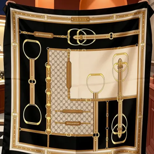 Gucci Silk Squares #1423732 $85.00 USD, Wholesale Replica Gucci Scarf