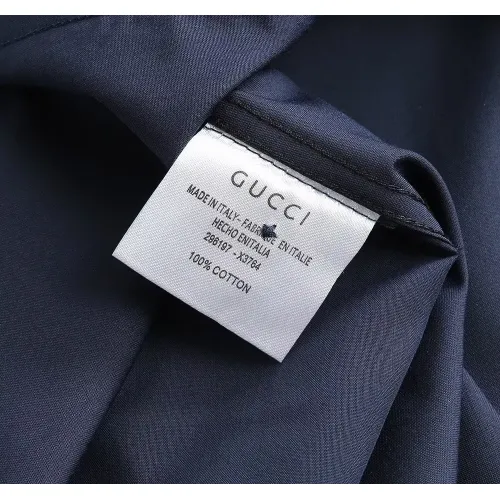Replica Gucci Shirts Short Sleeved For Men #1423741 $38.00 USD for Wholesale