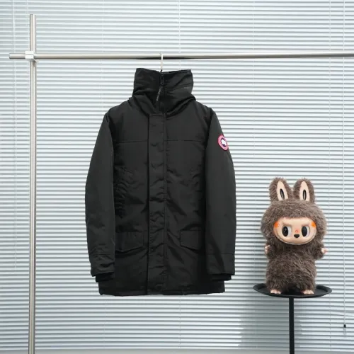 Canada Goose Down Feather Coat Long Sleeved For Unisex #1423762 $160.00 USD, Wholesale Replica Canada Goose Down Feather Coat