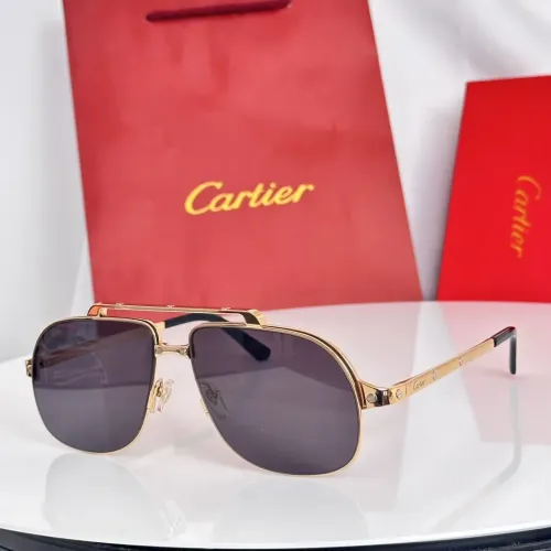 Cartier AAA Quality Sunglassess #1423826 $60.00 USD, Wholesale Replica Cartier AAA Quality Sunglassess
