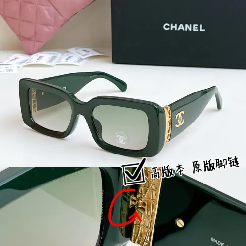 Chanel AAA Quality Sunglasses #1423833 $64.00 USD, Wholesale Replica Chanel AAA Quality Sunglasses