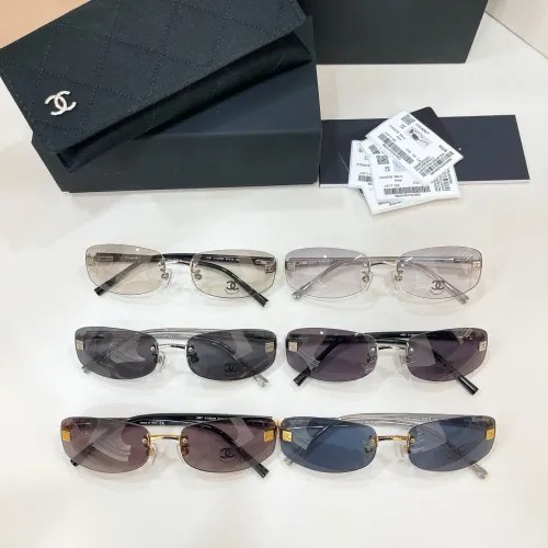 Replica Chanel AAA Quality Sunglasses #1423843 $64.00 USD for Wholesale