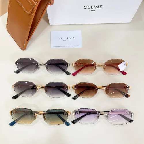 Replica Celine AAA Quality Sunglasses #1423873 $64.00 USD for Wholesale