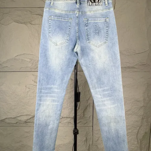 Replica Christian Dior Jeans For Men #1423877 $48.00 USD for Wholesale