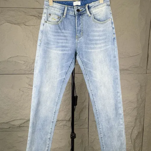 Replica Christian Dior Jeans For Men #1423877 $48.00 USD for Wholesale