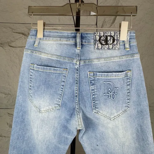 Replica Christian Dior Jeans For Men #1423877 $48.00 USD for Wholesale