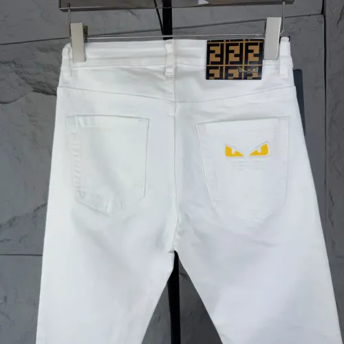 Replica Fendi Jeans For Men #1423885 $48.00 USD for Wholesale
