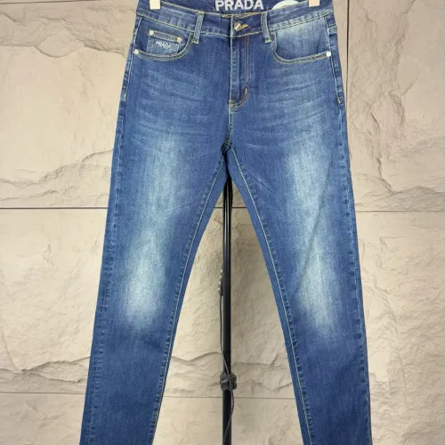 Replica Prada Jeans For Men #1423892 $48.00 USD for Wholesale