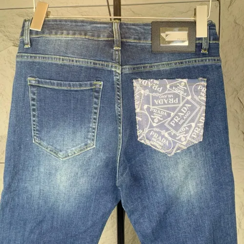 Replica Prada Jeans For Men #1423892 $48.00 USD for Wholesale