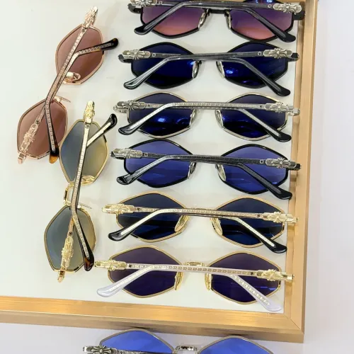 Replica Chrome Hearts AAA Quality Sunglasses #1423909 $85.00 USD for Wholesale