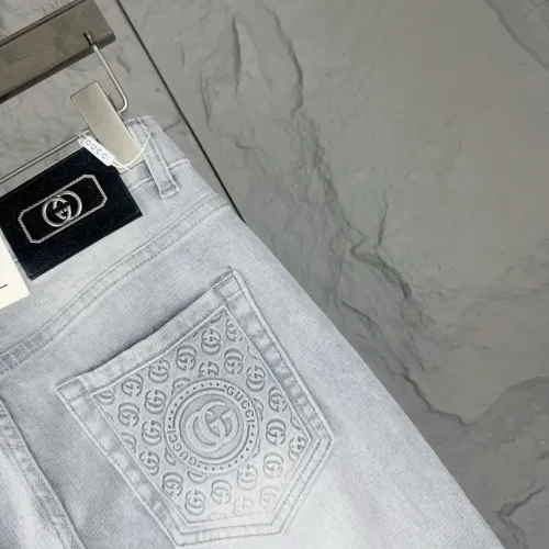 Replica Gucci Jeans For Men #1423958 $48.00 USD for Wholesale