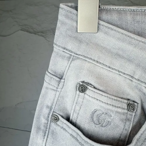 Replica Gucci Jeans For Men #1423958 $48.00 USD for Wholesale