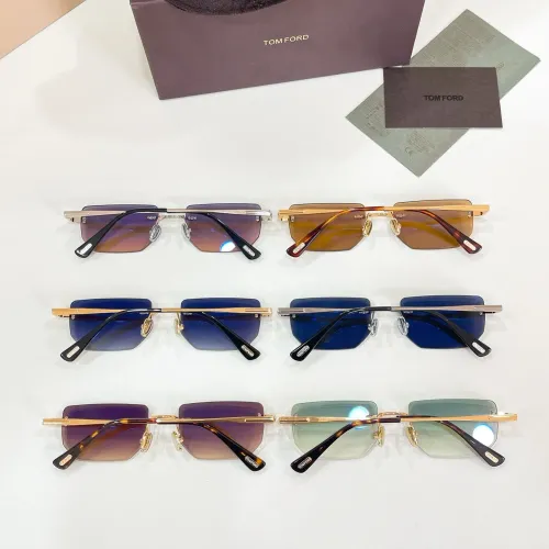 Replica Tom Ford AAA Quality Sunglasses #1424014 $60.00 USD for Wholesale