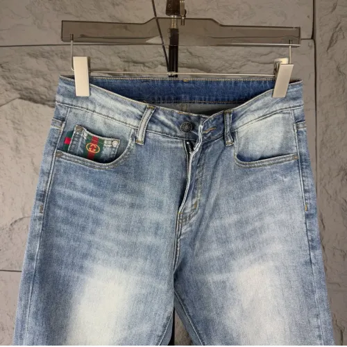 Replica Gucci Jeans For Men #1424048 $52.00 USD for Wholesale