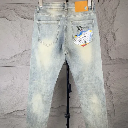 Replica Louis Vuitton LV Jeans For Men #1424082 $52.00 USD for Wholesale