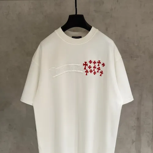 Chrome Hearts T-Shirts Short Sleeved For Unisex #1424114 $56.00 USD, Wholesale Replica Chrome Hearts T-Shirts